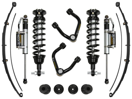 ICON 0 - 3.5 in Stage 6 Suspension System w/ Tubular UCA Alum Knuckle - 2019 - 2023 Ford Ranger Suspension offroad accessory | Iron Ridge Offroad