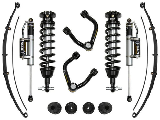 ICON 0 - 3.5 in Stage 6 Suspension System w/ Tubular UCA Alum Knuckle - 2019 - 2023 Ford Ranger Suspension offroad accessory | Iron Ridge Offroad