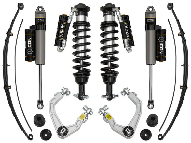 ICON 0 - 3.5 in Stage 7 Suspension System w/ Billet UCA Alum Knuckle - 2019 - 2023 Ford Ranger Suspension offroad accessory | Iron Ridge Offroad