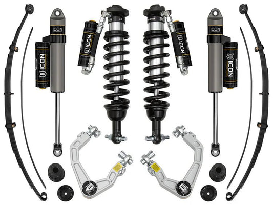 ICON 0 - 3.5 in Stage 7 Suspension System w/ Billet UCA Alum Knuckle - 2019 - 2023 Ford Ranger Suspension offroad accessory | Iron Ridge Offroad