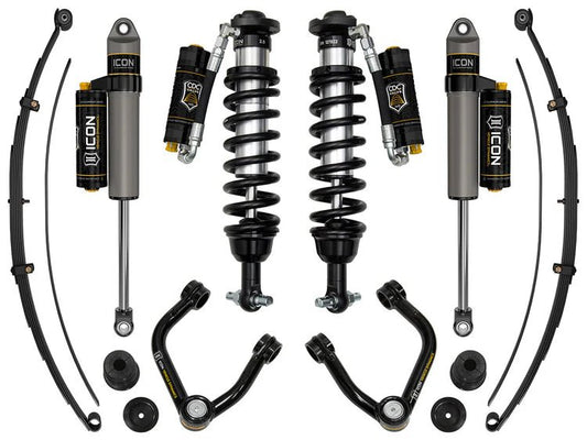 ICON 0 - 3.5 in Stage 8 Suspension System w/ Tubular UCA Alum Knuckle - 2019 - 2023 Ford Ranger Suspension offroad accessory | Iron Ridge Offroad