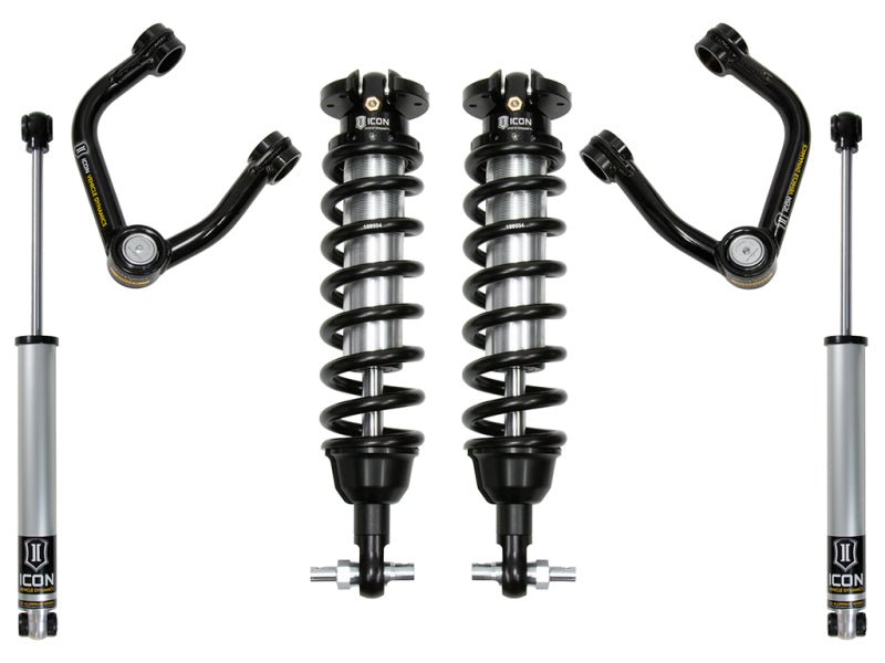 ICON 0 - 3.5in Stage 2 Suspension System w/ Tubular Uca - 2019 - 2023 Ford Ranger Suspension offroad accessory | Iron Ridge Offroad