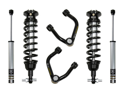 ICON 19 - 21 Ford Ranger 0 - 3.5in Stage 2 Suspension System w/ Tubular UCA Alum Knuckle Suspension offroad accessory | Iron Ridge Offroad