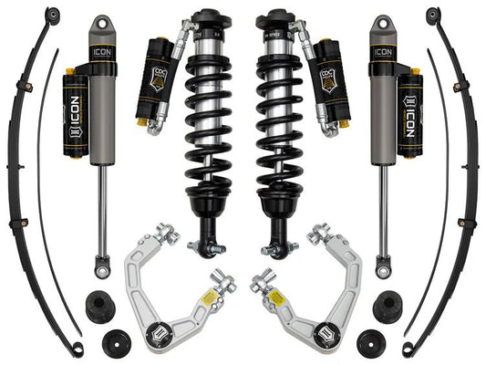 ICON 19 - 21 Ford Ranger 0 - 3.5in Stage 8 Suspension System w/ Billet UCA Alum Knuckle Suspension offroad accessory | Iron Ridge Offroad