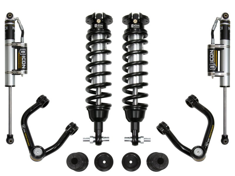 ICON 2019+ Ford Ranger 0 - 3.5in Stage 3 Suspension System w/Tubular Uca Suspension offroad accessory | Iron Ridge Offroad