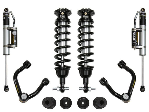 ICON 2019+ Ford Ranger 0 - 3.5in Stage 3 Suspension System w/Tubular Uca Suspension offroad accessory | Iron Ridge Offroad