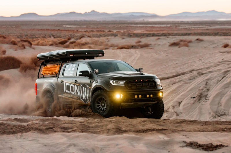ICON 2019+ Ford Ranger Multi Rate Leaf Pack w/Add In Leaf Suspension offroad accessory | Iron Ridge Offroad