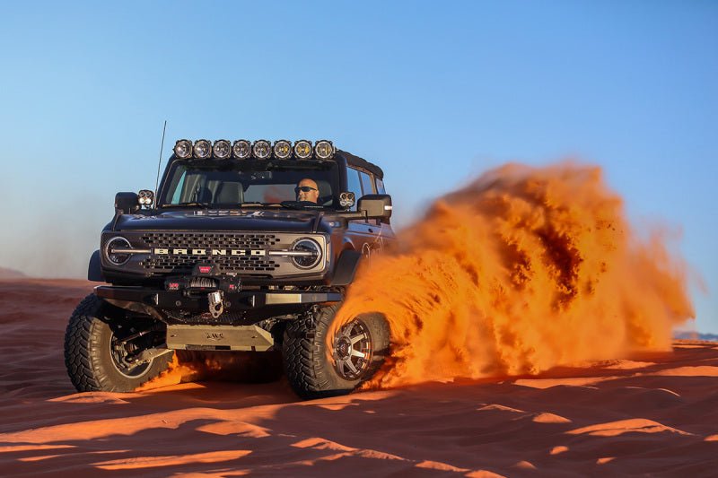ICON 2021+ Ford Bronco Extreme Duty Tie Rod Kit Suspension offroad accessory | Iron Ridge Offroad