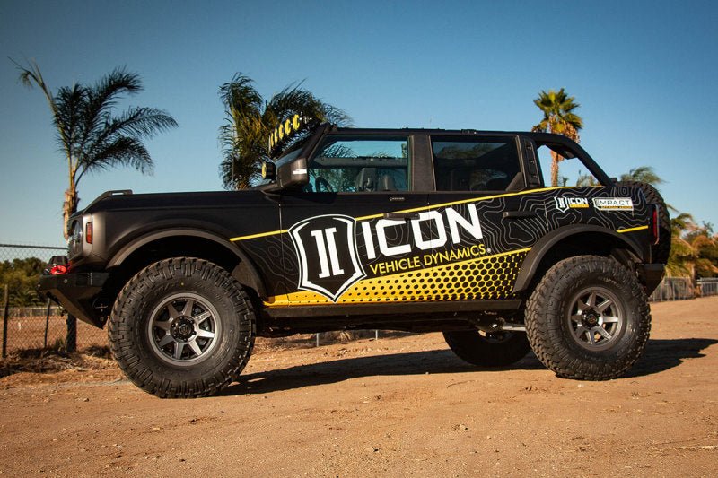 ICON 21 - 23 Ford Bronco Tubular Upper Control Arm Delta Joint Kit Suspension offroad accessory | Iron Ridge Offroad