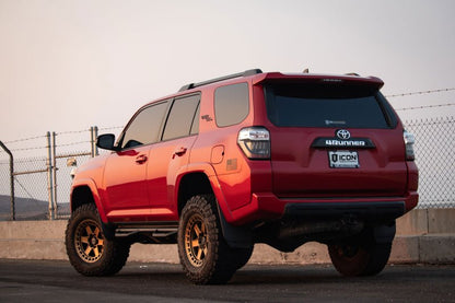 ICON Raider 17x8.5 6x5.5 0mm Offset 4.75in BS Satin Brass Wheel Wheels offroad accessory | Iron Ridge Offroad