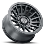 ICON Recon SLX 18x9 6x5.5 BP 25mm Offset 6in BS 95.1mm Hub Bore Satin Black Wheel Wheels offroad accessory | Iron Ridge Offroad