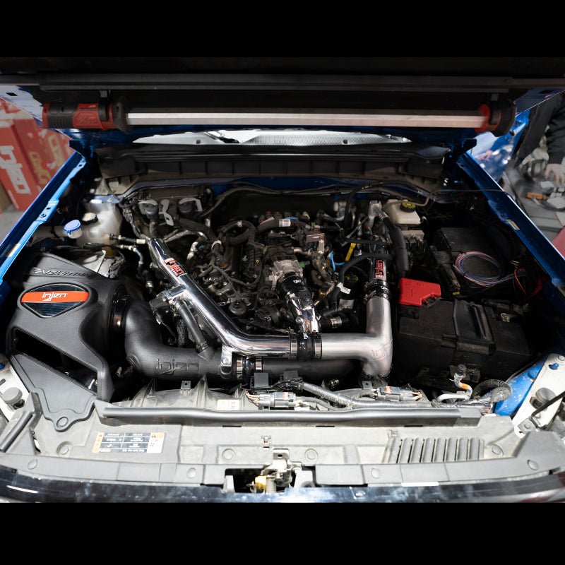 Injen 2021+ Ford Bronco V6 - 2.7L EcoBoost Evolution Intake Air Intake Systems offroad accessory | Iron Ridge Offroad
