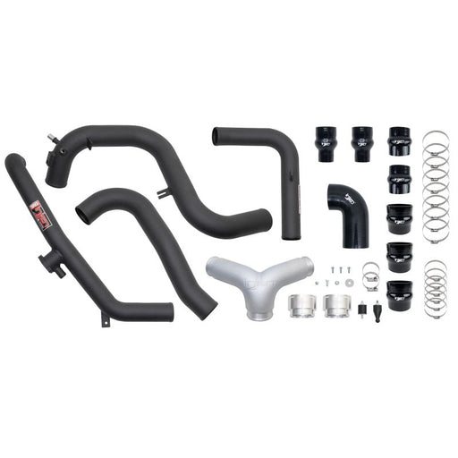 Injen 21 - 23 Ford Bronco 2.7L V6 (TT) EcoBoost SES Intercooler Pipes - Wrinkle Black Forced Induction offroad accessory | Iron Ridge Offroad