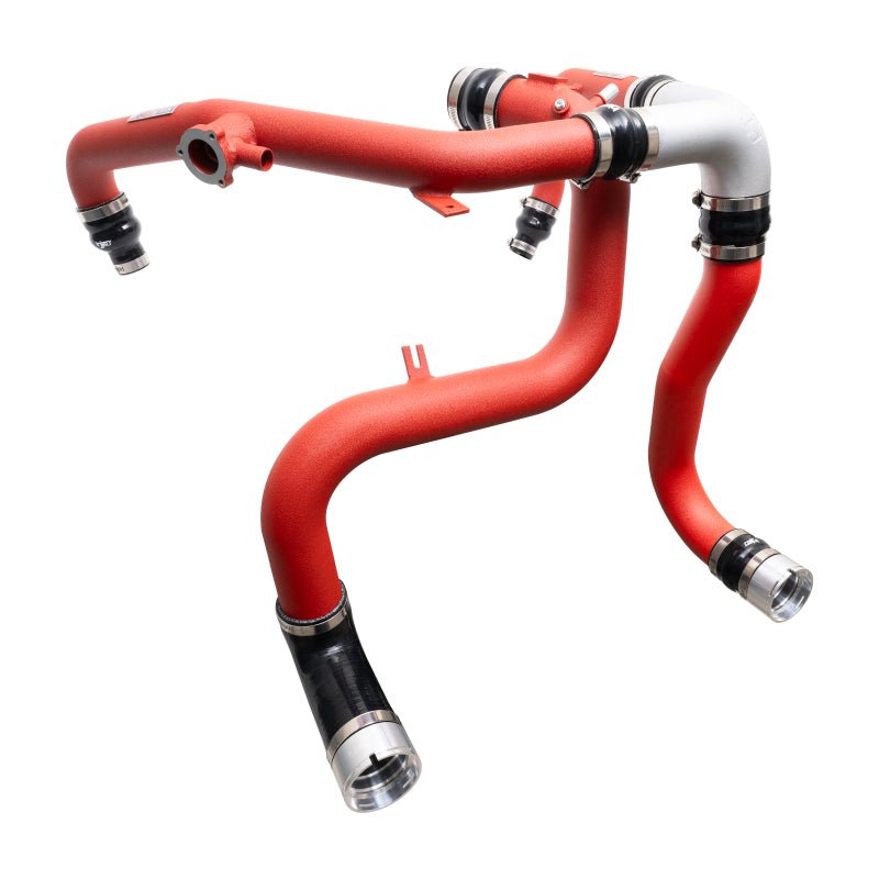 Injen 21 - 23 Ford Bronco 2.7L V6 (TT) EcoBoost SES Intercooler Pipes - Wrinkle Red Forced Induction offroad accessory | Iron Ridge Offroad
