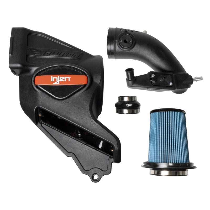 Injen Evolution Air Intake Dry Filter - 2021+ Ford Bronco 2.3L Turbo Air Intake Systems offroad accessory | Iron Ridge Offroad