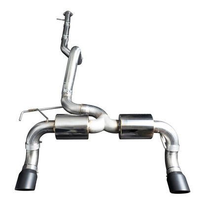 Injen SES Cat - Back Exhaust System Black Tips - 2021+ Ford Bronco 2.3L / 2.7L Exhaust offroad accessory | Iron Ridge Offroad