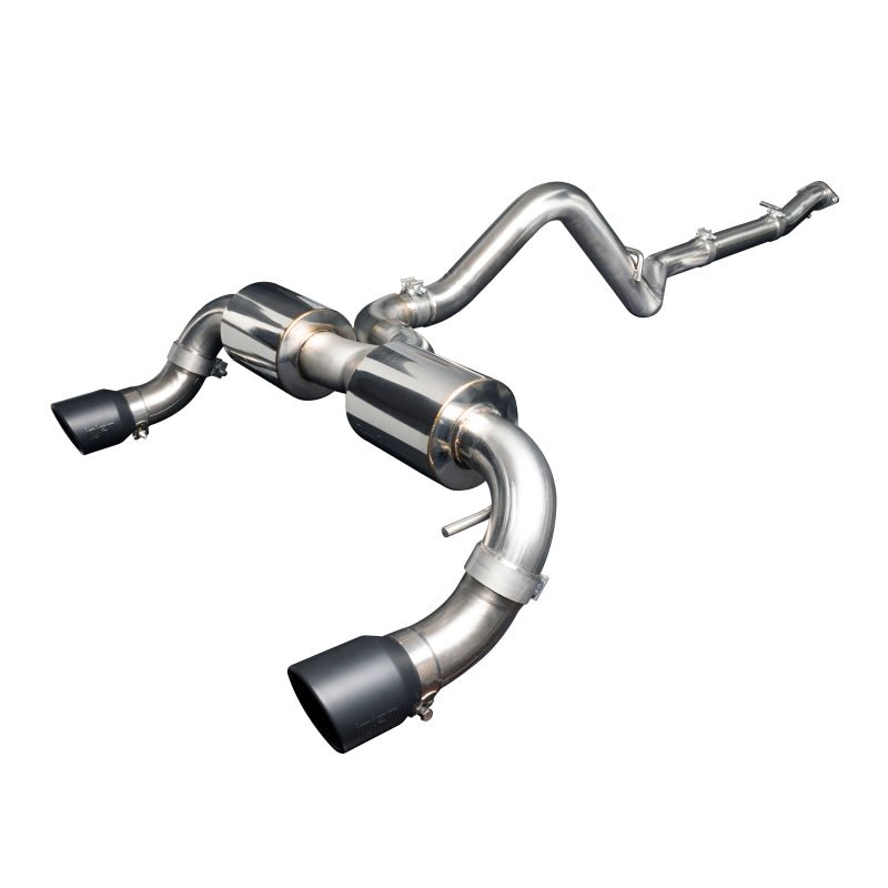 Injen SES Cat - Back Exhaust System Black Tips - 2021+ Ford Bronco 2.3L / 2.7L Exhaust offroad accessory | Iron Ridge Offroad