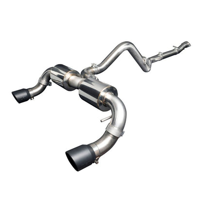Injen SES Cat - Back Exhaust System Black Tips - 2021+ Ford Bronco 2.3L / 2.7L Exhaust offroad accessory | Iron Ridge Offroad