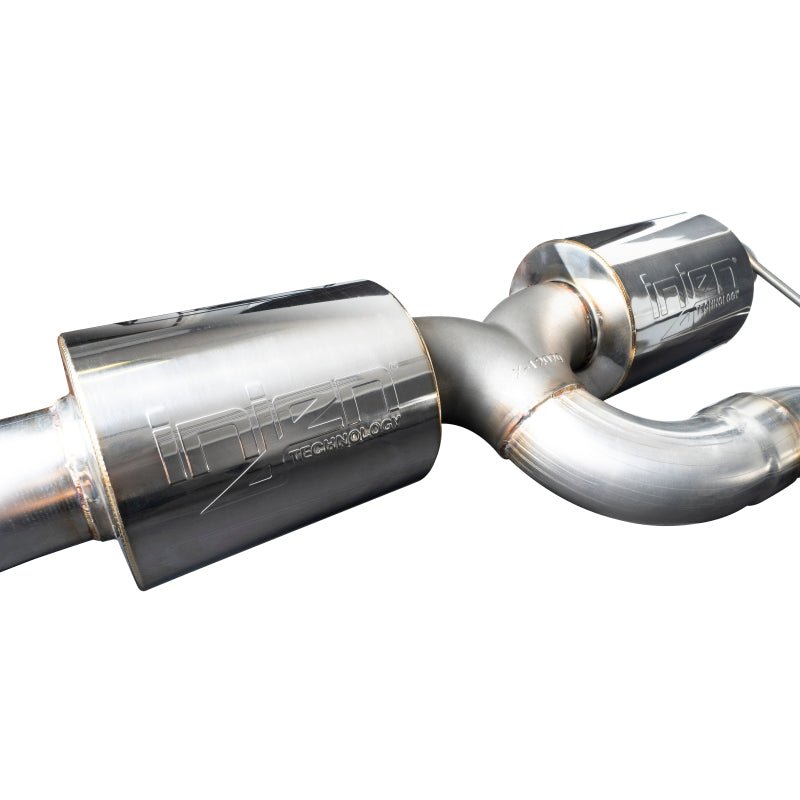 Injen SES Cat - Back Exhaust System Black Tips - 2021+ Ford Bronco 2.3L / 2.7L Exhaust offroad accessory | Iron Ridge Offroad