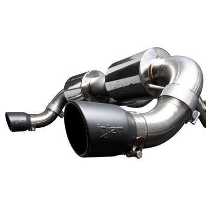 Injen SES Cat - Back Exhaust System Black Tips - 2021+ Ford Bronco 2.3L / 2.7L Exhaust offroad accessory | Iron Ridge Offroad