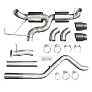 Injen SES Cat - Back Exhaust System Black Tips - 2021+ Ford Bronco 2.3L / 2.7L Exhaust offroad accessory | Iron Ridge Offroad