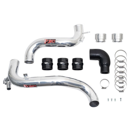 Injen SES Intercooler Pipes Polished - 2021 - 2024 Ford Bronco 2.3L Forced Induction offroad accessory | Iron Ridge Offroad