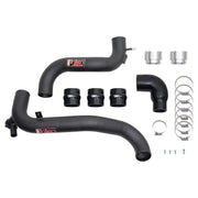 Injen SES Intercooler Pipes Wrinkle Black - 2021 - 2024 Ford Bronco 2.3L Forced Induction offroad accessory | Iron Ridge Offroad