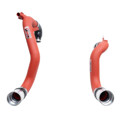 Injen SES Intercooler Pipes Wrinkle Red - 2021 - 2024 Ford Bronco 2.3L Forced Induction offroad accessory | Iron Ridge Offroad