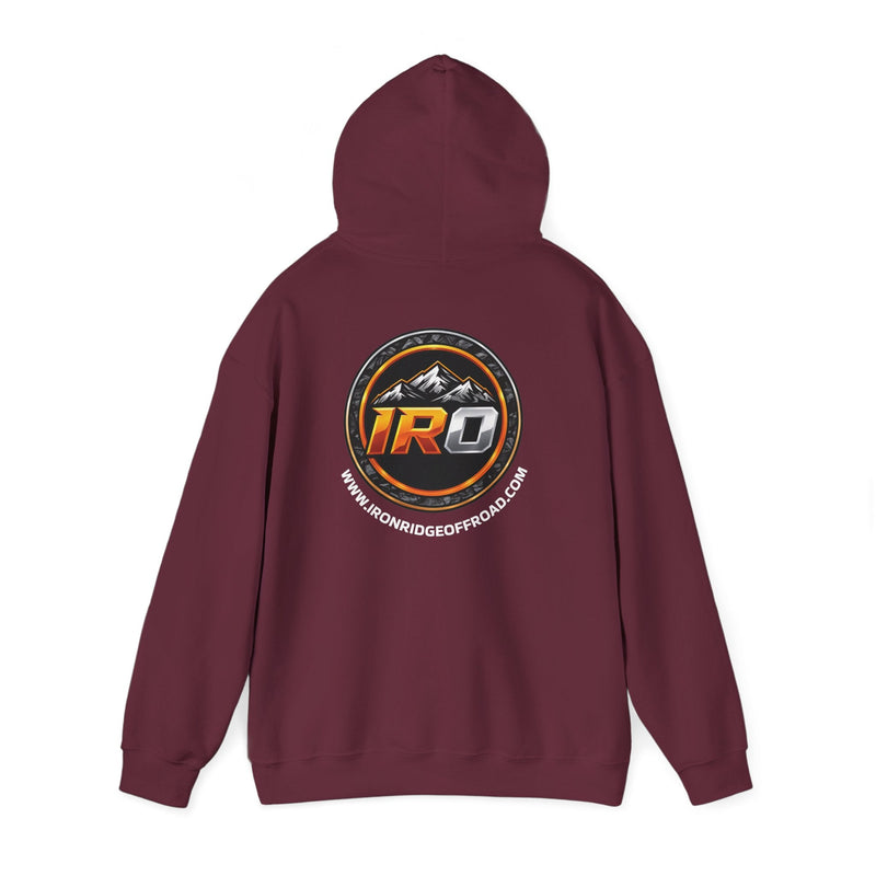 Iron Ridge Offroad IRO Logo Pullover Hoodie Hoodie offroad accessory | Iron Ridge Offroad