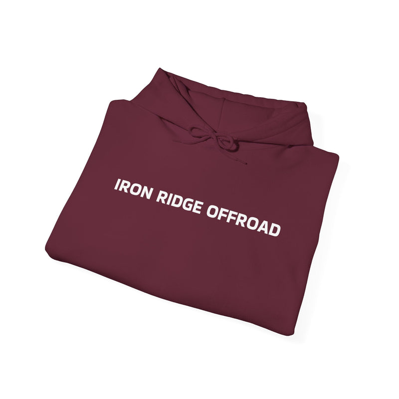 Iron Ridge Offroad IRO Logo Pullover Hoodie Hoodie offroad accessory | Iron Ridge Offroad