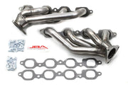 JBA 1-5/8in Primary Raw 409SS Cat4Ward Header | Chevrolet Silverado 1500 / GMC Sierra 1500 (19-26) (1850S-4) Exhaust, Mufflers & Tips offroad accessory | Iron Ridge Offroad