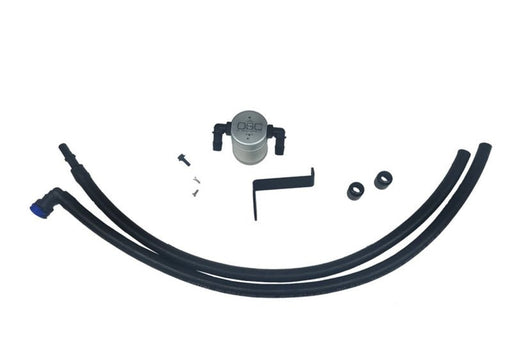 J&L Driver Side Oil Separator 3.0 Clear Anodized - 2019 - 2023 Ford Ranger 2.3L Engine Components offroad accessory | Iron Ridge Offroad