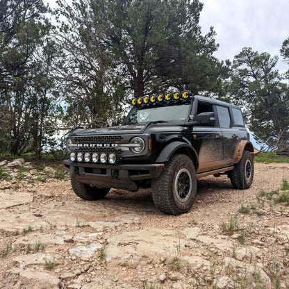 KC HiLiTES 21+ Ford Bronco Gravity LED Pro6 Light Bar Kit - 39 Inches Lights offroad accessory | Iron Ridge Offroad