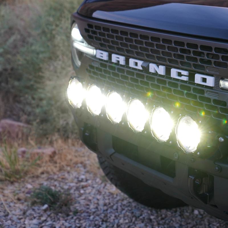KC HiLiTES 21+ Ford Bronco Gravity LED Pro6 Light Bar Kit - 39 Inches Lights offroad accessory | Iron Ridge Offroad