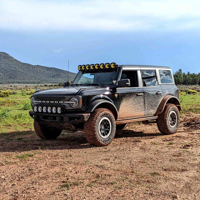 KC HiLiTES 21+ Ford Bronco Gravity LED Pro6 Light Bar Kit - 39 Inches Lights offroad accessory | Iron Ridge Offroad