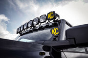 KC HiLiTES 7333 Ford Bronco Ditch Light Mounting Bracket Set - Heavy - Duty Steel, Textured Black Finish Lights offroad accessory | Iron Ridge Offroad