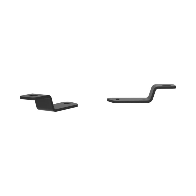 KC HiLiTES 7333 Ford Bronco Ditch Light Mounting Bracket Set - Heavy - Duty Steel, Textured Black Finish Lights offroad accessory | Iron Ridge Offroad