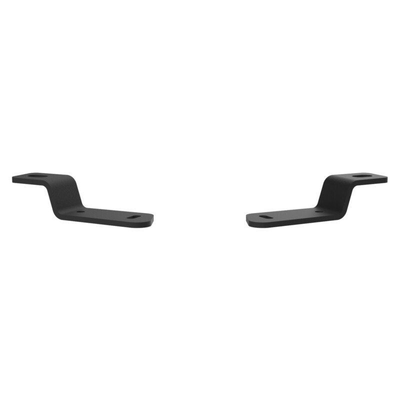 KC HiLiTES 7333 Ford Bronco Ditch Light Mounting Bracket Set - Heavy - Duty Steel, Textured Black Finish Lights offroad accessory | Iron Ridge Offroad