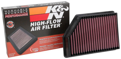 K&N 33-5098 Performance Air Filter | Chevrolet Silverado 2500HD / Silverado 3500HD / Sierra 2500HD / Sierra 3500HD (20-26) (33-5098) Air Filters offroad accessory | Iron Ridge Offroad