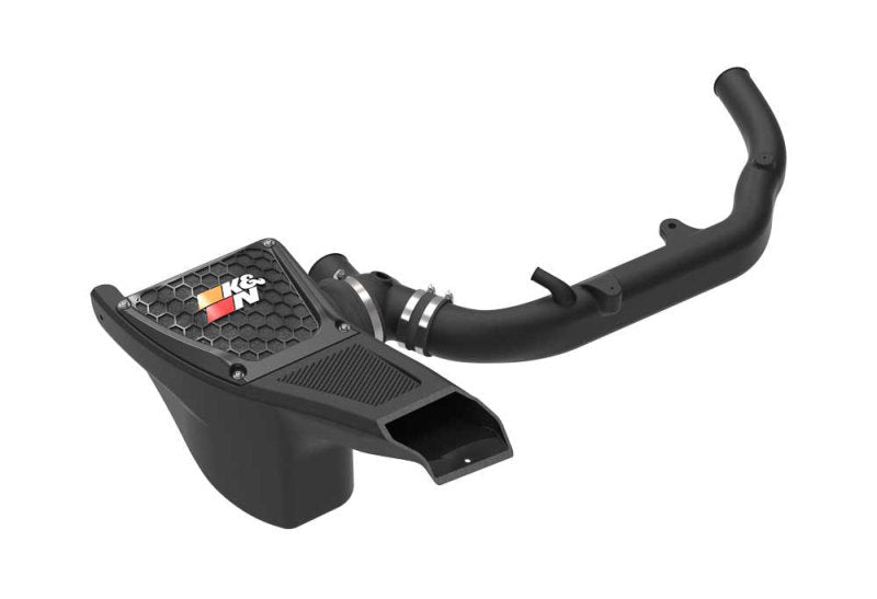 K&N DRYFLOW Performance Air Intake System - 2021+ Ford Bronco 2.7L Air Intake Systems offroad accessory | Iron Ridge Offroad