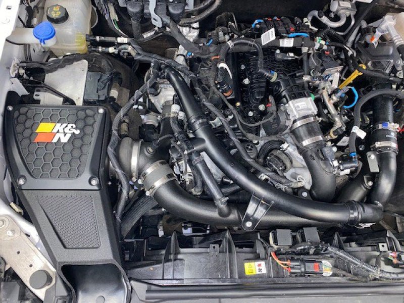 K&N Engineering 63 - 2619 AirCharger Cold Air Intake System for 2021 - 2023 Ford Bronco V6 - 2.7L Air Intake Systems offroad accessory | Iron Ridge Offroad