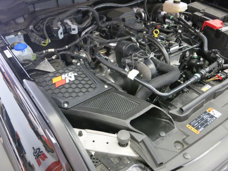 K&N Engineering VL4 - 2.3L F/I AirCharger Performance Intake for 2021 - 2023 Ford Bronco Air Intake Systems offroad accessory | Iron Ridge Offroad