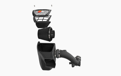 K&N Performance DryFlow Air Intake System - 2021+ Ford Bronco 2.3L Air Intake Systems offroad accessory | Iron Ridge Offroad