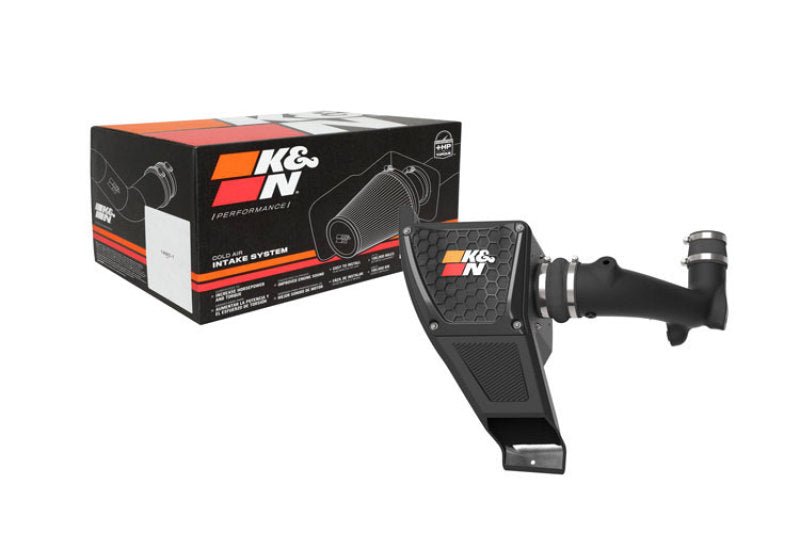 K&N Performance DryFlow Air Intake System - 2021+ Ford Bronco 2.3L Air Intake Systems offroad accessory | Iron Ridge Offroad