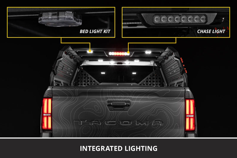 Diode Dynamics x Kuat IBEX A3 Bed Rack Kit – SS10 Chase Light | Ford Ranger 5' Bed (19-26) (DD8726)