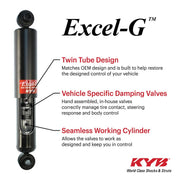 KYB Excel-G Rear Gas Shock | Chevrolet Silverado 1500 LT (19-21) (3440183) Suspension offroad accessory | Iron Ridge Offroad