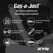 KYB Gas-a-Just Front Strut | Chevrolet Silverado 1500 Trail Boss (19-24) w/ Factory Lift (5510054) Suspension offroad accessory | Iron Ridge Offroad