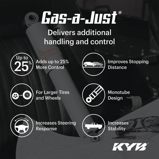 KYB Gas-a-Just Front Strut | Chevrolet Silverado 1500 Trail Boss (19-24) w/ Factory Lift (5510054) Suspension offroad accessory | Iron Ridge Offroad