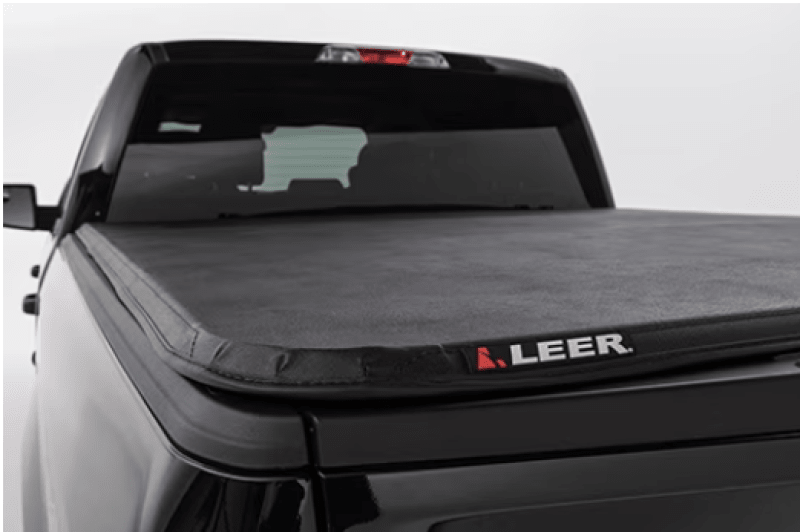 LEER Latitude 5Ft8In Tonneau Cover | GMC Sierra / Chevrolet Silverado (19-26) (630300) Tonneau Covers offroad accessory | Iron Ridge Offroad