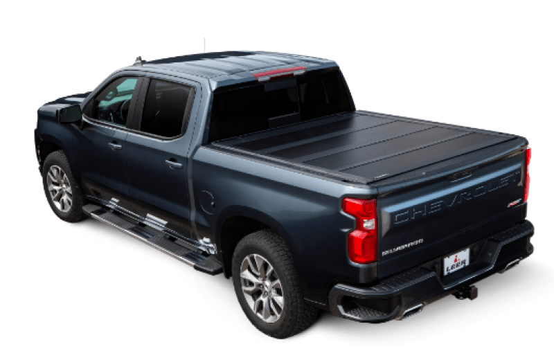 LEER Tonneau Cover | Chevrolet Silverado 1500/2500HD/3500HD (19-26) / GMC Sierra AT4 (19-26) (650300) Tonneau Covers offroad accessory | Iron Ridge Offroad